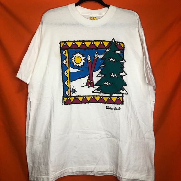 Other - Vtg 80s Colorado Winter Park mountains white shirt Other - Vtg 80s Colorado Winter Park mountains white shirt